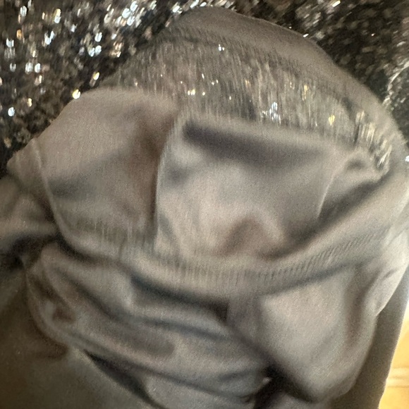 NEW Coldwater Creek Black Sequined Lined Dress “A Time To Shine” Women’s Size 18 - Picture 3 of 9